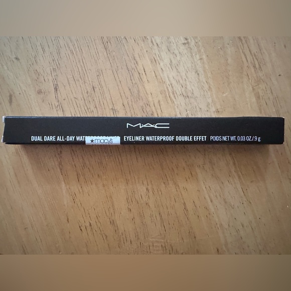 MAC Cosmetics Other - 👁️Mac eyeliner waterproof double effect; dare black